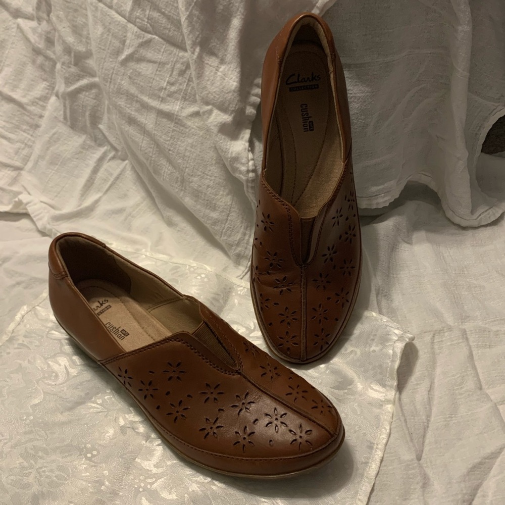 Women’s Clark’s Brown Low Heel